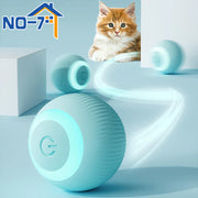 Cat Interactive Ball Smart Cat Toys Electronic Interactive Cat Toy Indoor Automatic Rolling Magic Ball Cat Game Accessories